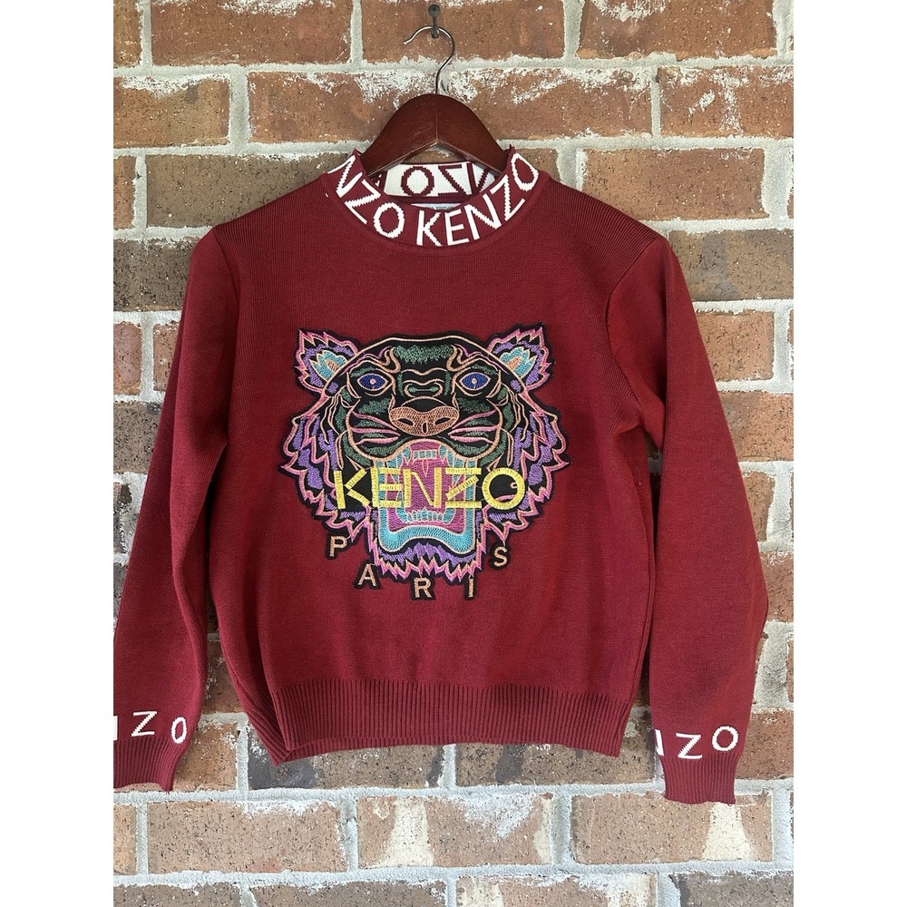 Kenzo Sweater S Embroidered